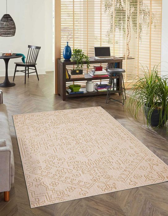 Carpette Halfrida taupe - 5 pi 0 po x 7 pi 0 po