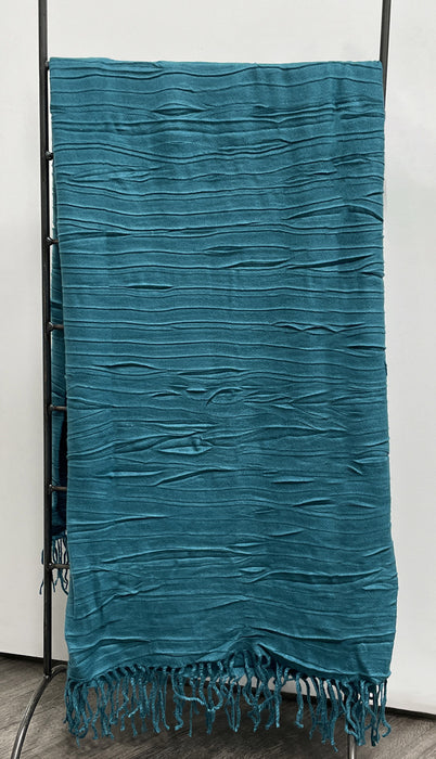 Jeté Sion bleu - 50x60