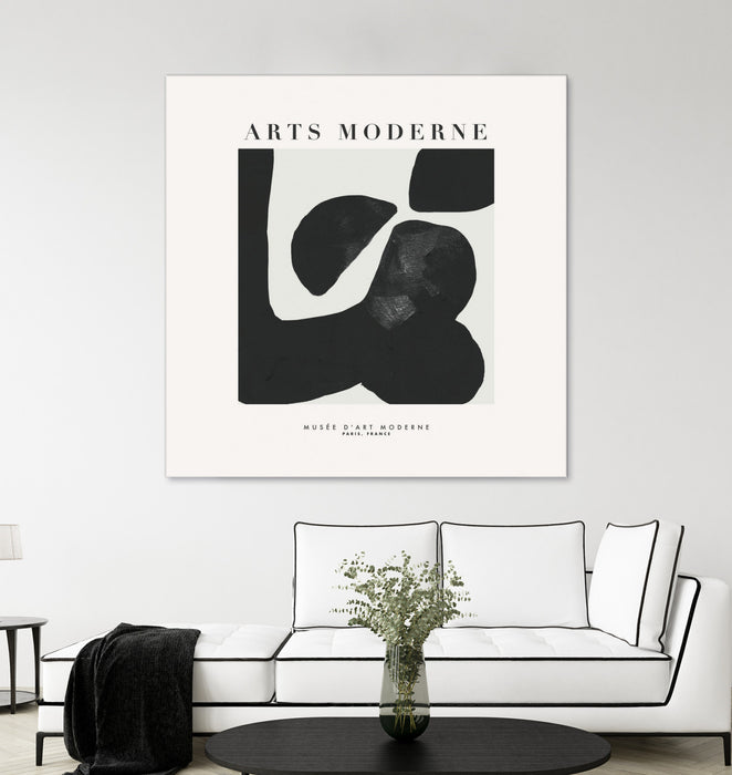 Œuvre d’art murale Giant Art « Art Moderne » 72 x 72