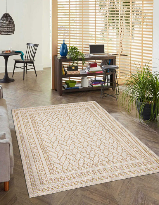 Carpette Thandazile taupe - 5 pi 0 po x 7 pi 0 po