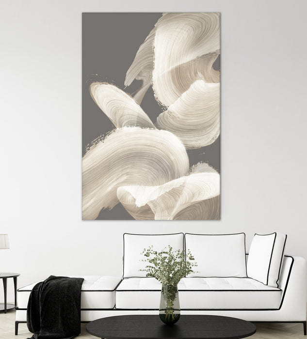 Œuvre d’art murale Giant Art « Evolution Of White » 84 x 54