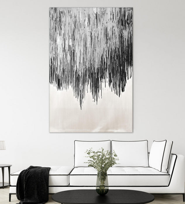 Œuvre d’art murale Giant Art « Stained Shower Ii » 84 x 54