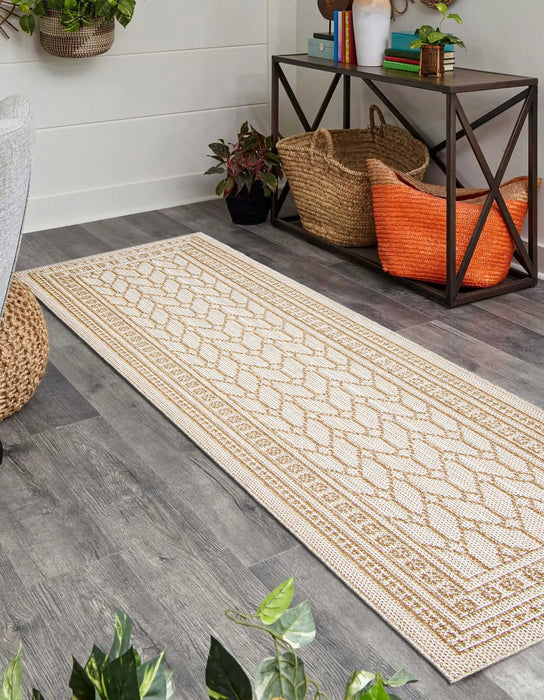 Carpette Thandazile taupe - 2 pi 6 po x 8 pi 0 po
