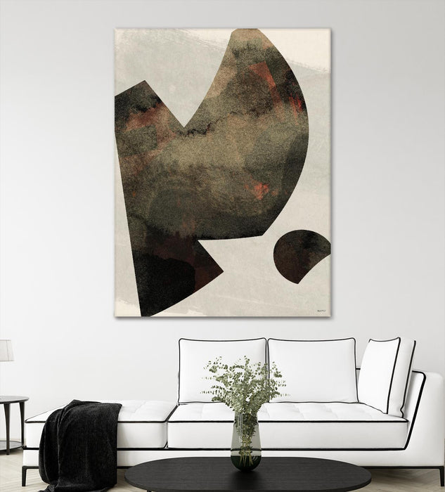 Œuvre d’art murale Giant Art « Natural Color Machine I » 72 x 54