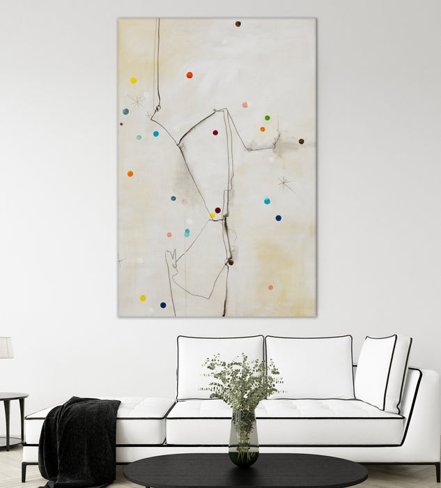Œuvre d’art murale Giant Art « Pick And Choose » 72 x 48