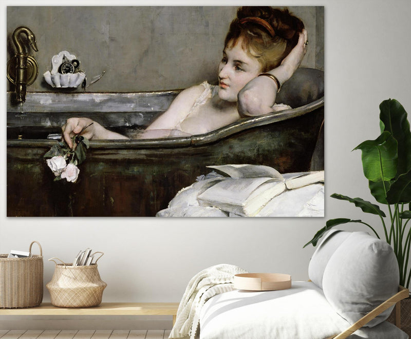 Œuvre d’art murale Giant Art « The Bath » 72 x 48