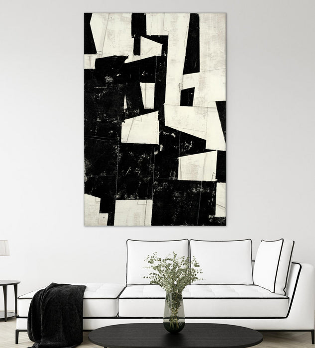 Œuvre d’art murale Giant Art « Arrangement Ii » 72 x 48