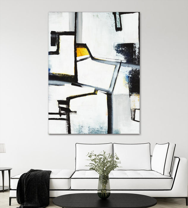 Œuvre d’art murale Giant Art « The A Line Ii » 72 x 54