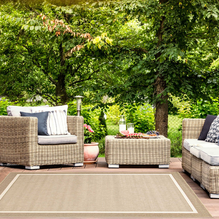 Carpette Marina ivoire 6 pi 7 po x 9 pi 6 po