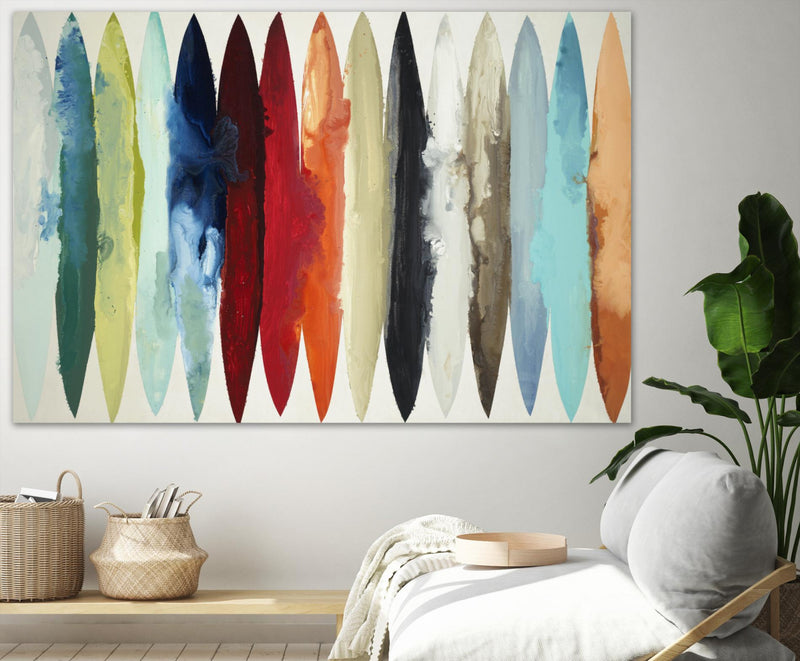 Œuvre d’art murale Giant Art « Even Flow » 72 x 48