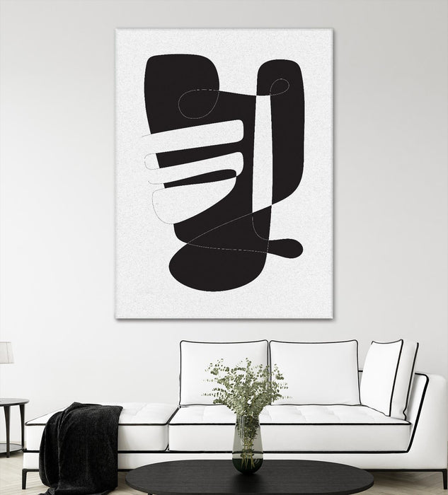Œuvre d’art murale Giant Art « Graphical 4 » 72 x 54