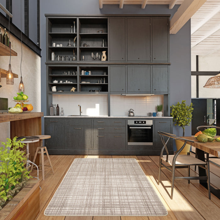 Carpette Panthea ivoire - 3 pi 3 po x 4 pi 7 po