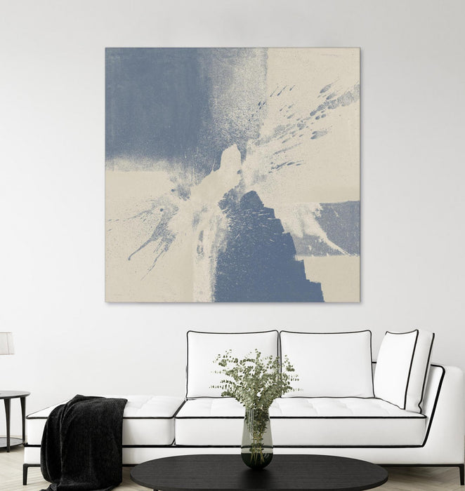 Œuvre d’art murale Giant Art « Cool Fury I » 54 x 54