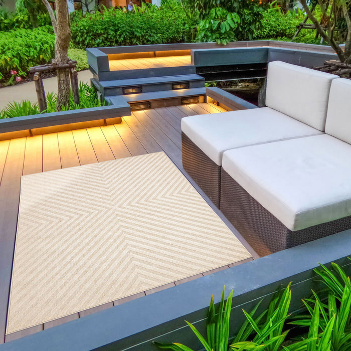 Carpette Dodie ivoire 3 pi 11 po x 5 pi 7 po