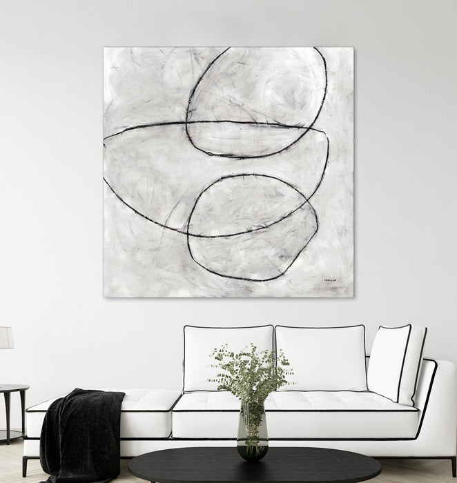 Œuvre d’art murale Giant Art « Balance Perspective » 72 x 72