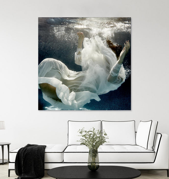 Œuvre d’art murale Giant Art « Float 3 » 54 x 54