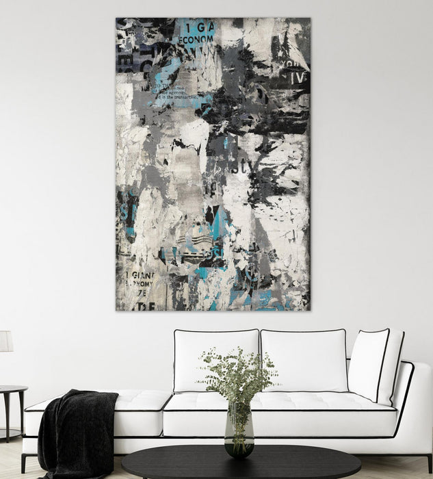 Œuvre d’art murale Giant Art « Wall Street Transactions.tif » 72 x 48