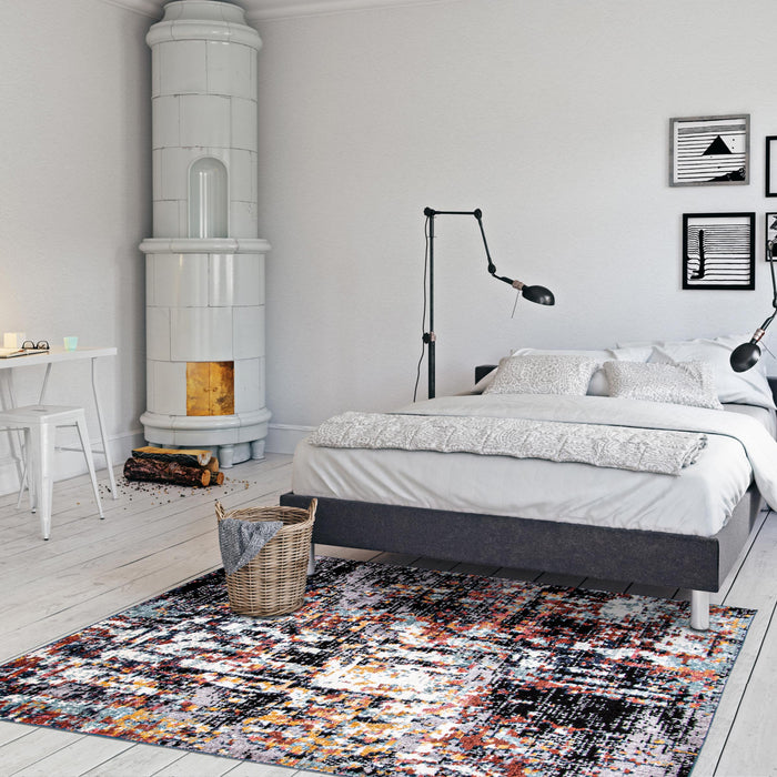 Carpette Paloma Vintage grise - 8 pi 0 po x 10 pi 0 po