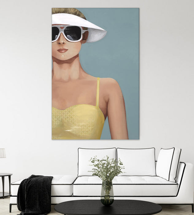 Œuvre d’art murale Giant Art « Glamour Rays » 72 x 48