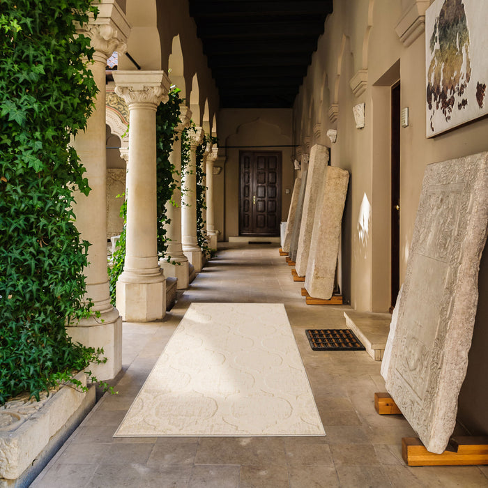  Carpette Sophie ivoire - 2 pi 8 po x 4 pi 11 po