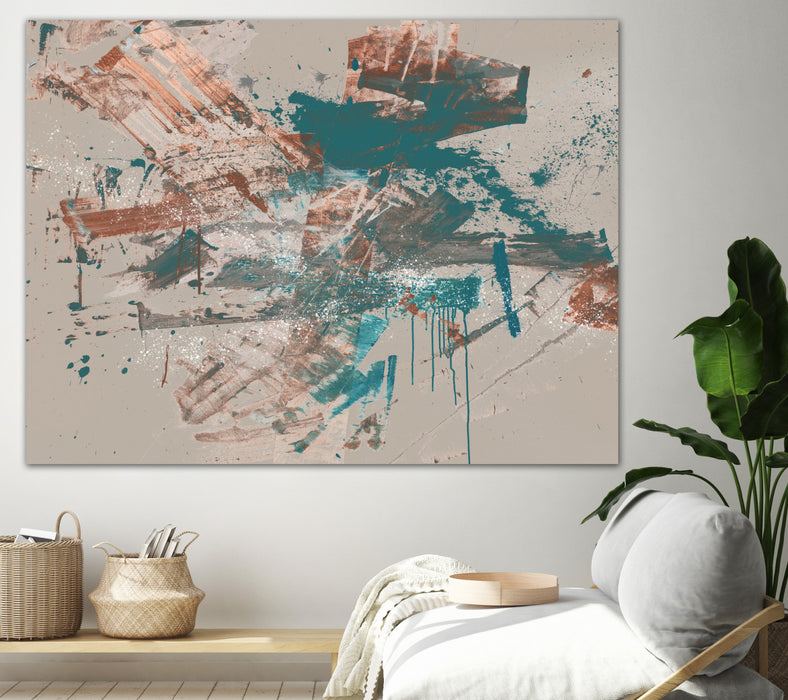 Œuvre d’art murale Giant Art « Fresh Grind Ii » 72 x 54