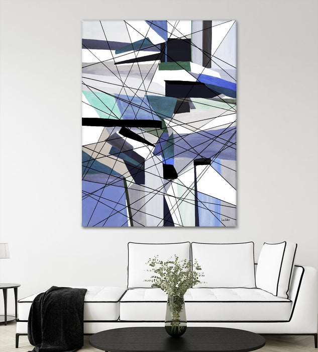 Œuvre d’art murale Giant Art « Shipandsails » 72 x 54