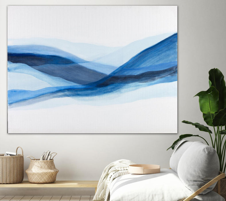 Œuvre d’art murale Giant Art « Baleine » 72 x 54