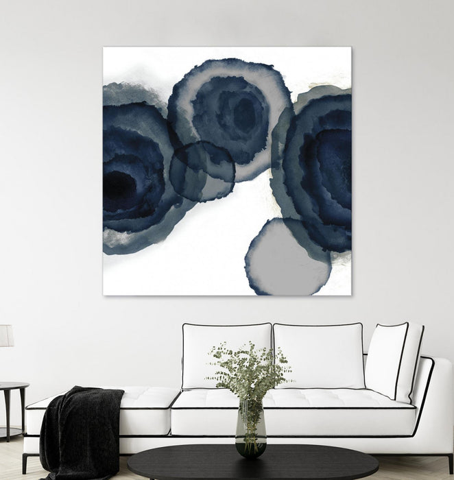 Œuvre d’art murale Giant Art « Blotted Ink Ii » 54 x 54