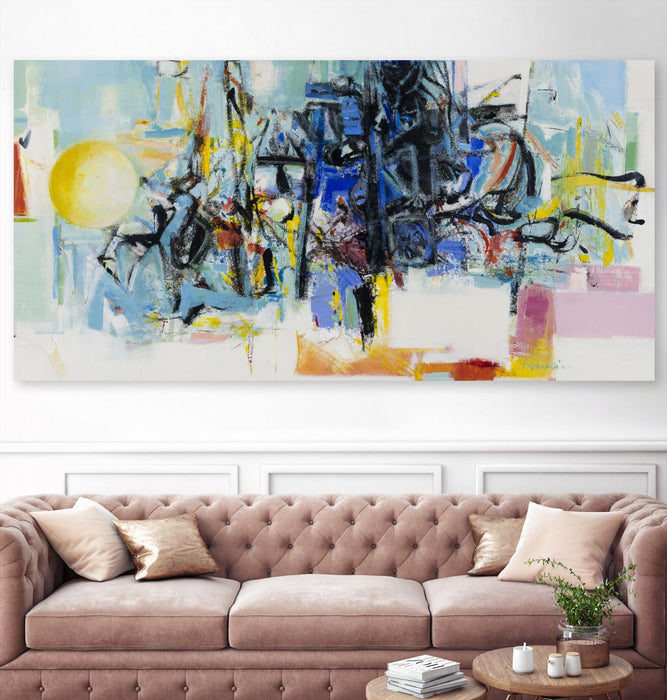 Œuvre d’art murale Giant Art «  » 72 x 36