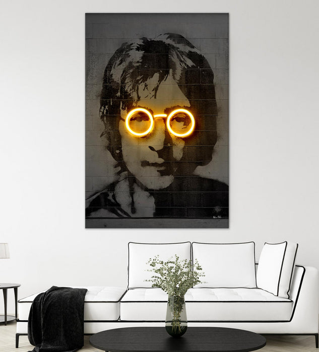 Œuvre d’art murale Giant Art « John Lennon » 84 x 54