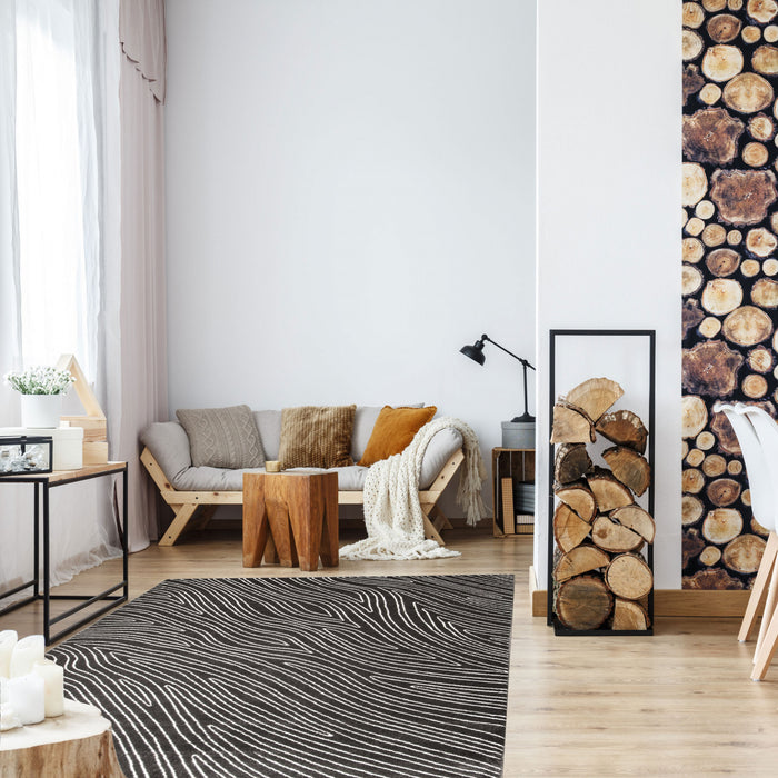 Carpette Lane grise 6 pi 7 po x 9 pi 6 po