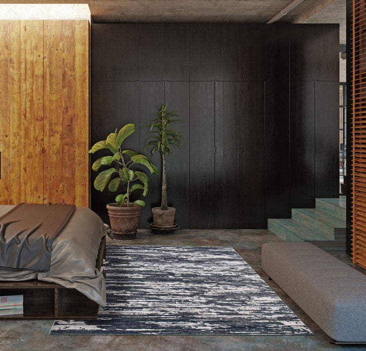 Carpette Ulema grise 3 pi 11 po x 5 pi 11 po