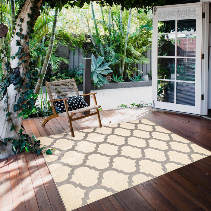  Carpette Sophie gris clair - 6 pi 7 po x 9 pi 6 po