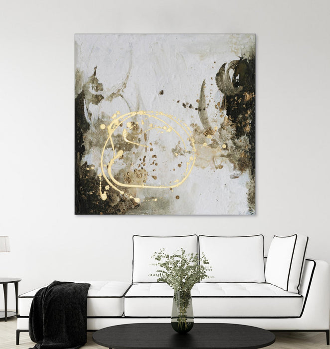 Œuvre d’art murale Giant Art « Friendship Iv » 54 x 54