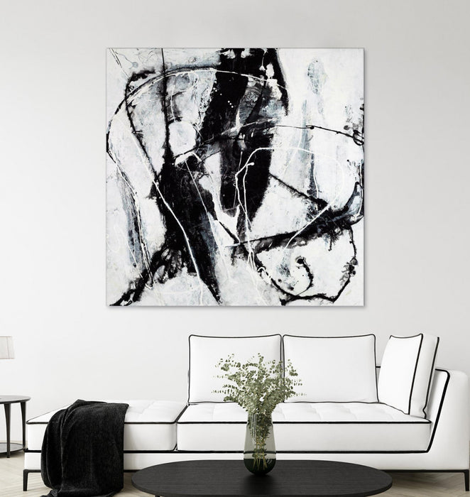 Œuvre d’art murale Giant Art « Polar Opposition » 54 x 54