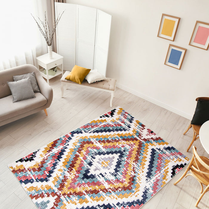 Carpette Paloma Casa blanche - 6 pi 7 po x 9 pi 6 po