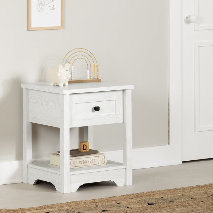 Table de nuit Hazen - pin blanc