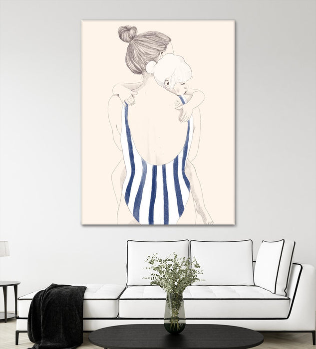 Œuvre d’art murale Giant Art « Daughter » 72 x 54