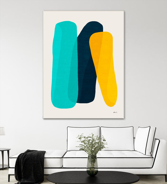Œuvre d’art murale Giant Art « Abstract V » 72 x 54