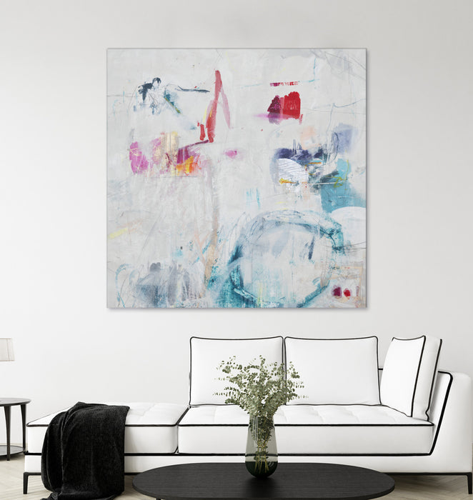 Œuvre d’art murale Giant Art « Lullaby Wishes » 72 x 72