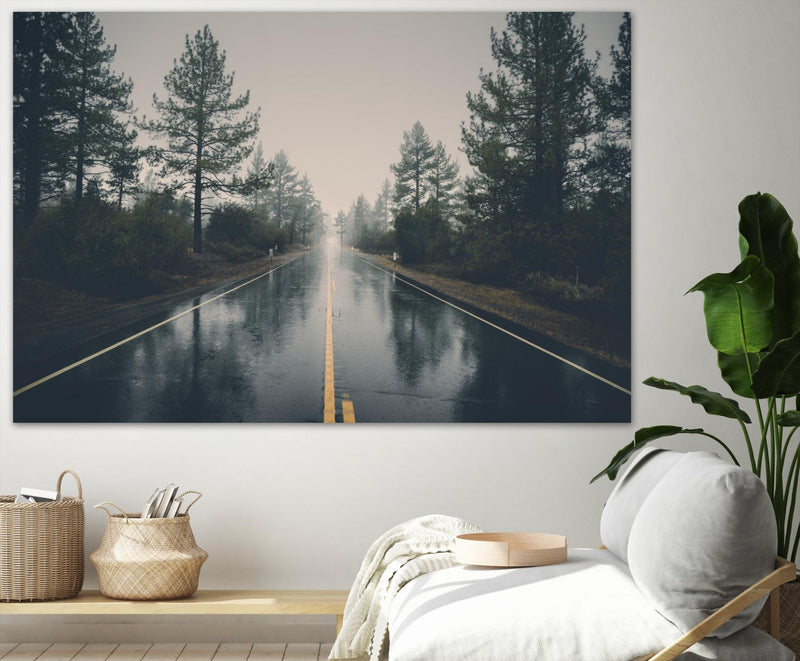 Œuvre d’art murale Giant Art « Rainy Day » 72 x 48