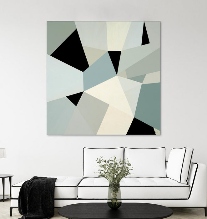 Œuvre d’art murale Giant Art « Adapt Ii » 54 x 54