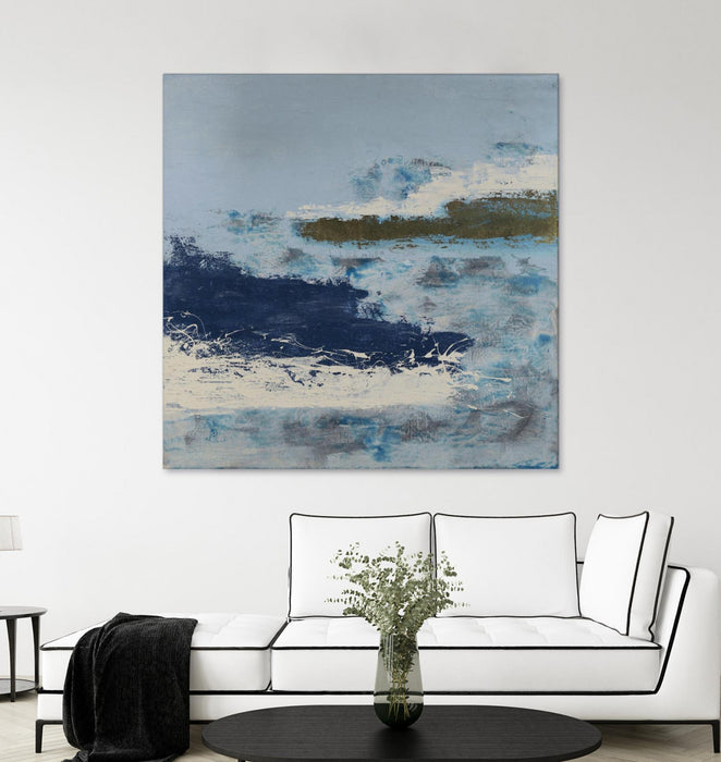 Œuvre d’art murale Giant Art « Washing To Shore » 72 x 72