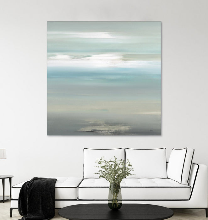 Œuvre d’art murale Giant Art « A Day By The Water » 54 x 54