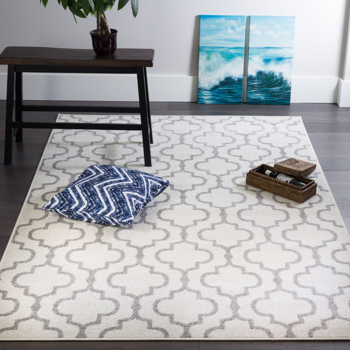 Carpette Lav blanche 3 x 5
