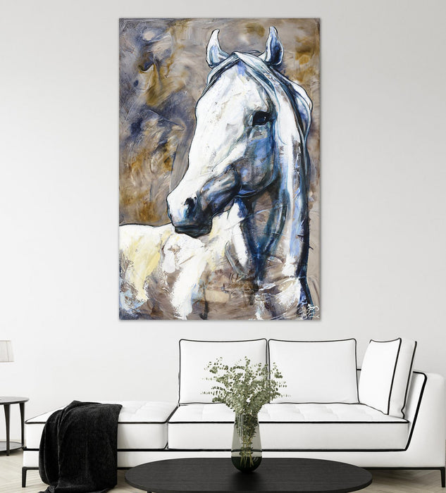 Œuvre d’art murale Giant Art « Lily Of The Valley » 84 x 54