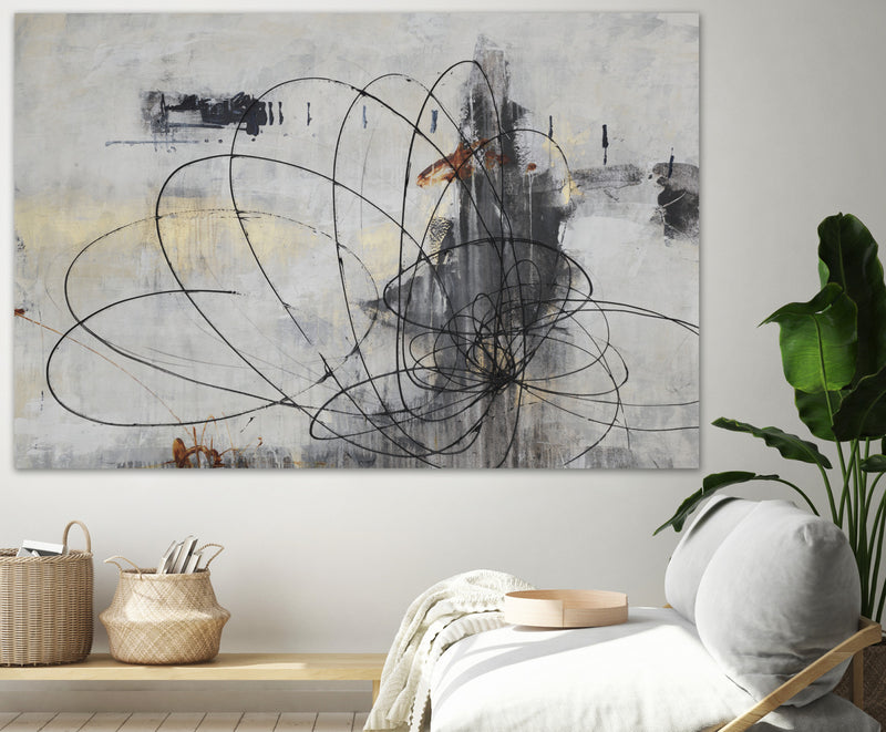 Œuvre d’art murale Giant Art « Mess With The Mind Ii » 84 x 54