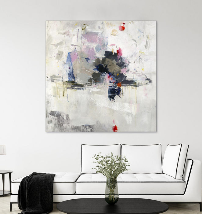 Œuvre d’art murale Giant Art « Glacial Mass » 72 x 72