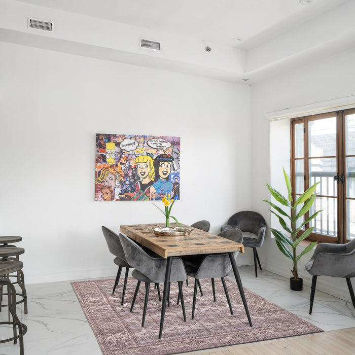 Carpette Rosamond grise 7 pi 10 po x 10 pi 0 po