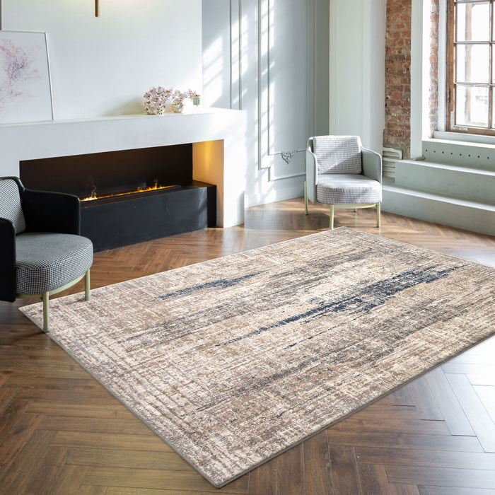 Carpette Lena Multicouleur - 5 pi 3 pox 7 pi 3 po